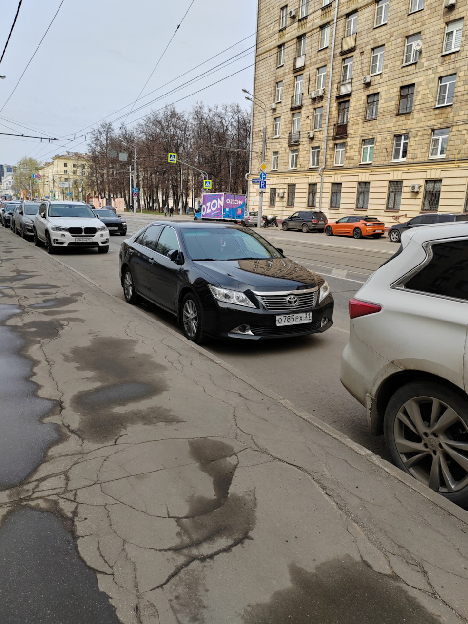 Белгород-Москва — Toyota Camry (XV50), 2,5 л, 2014 года | путешествие |  DRIVE2