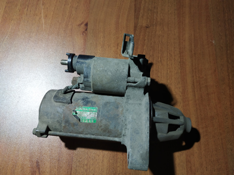 Профилактика стартера. — Honda CR-V (RD1, RD2), 2 л, 2001 года | своими ...