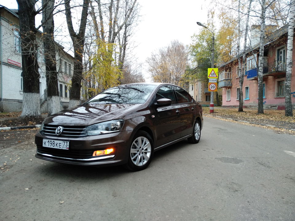 Фото в бортжурнале Volkswagen Polo Sedan