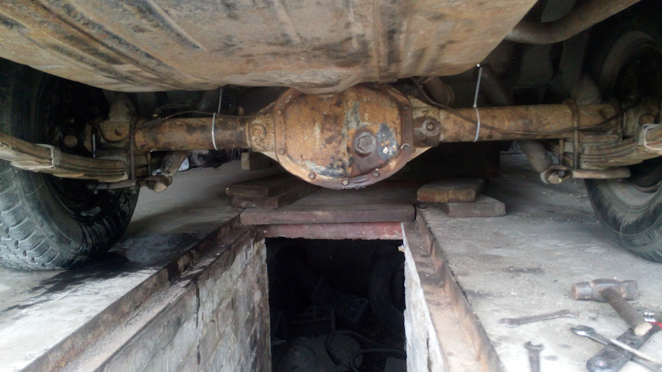 Ломать не строить. "Чайковский" мост, за миг до выезда из гаража. — ГАЗ ...