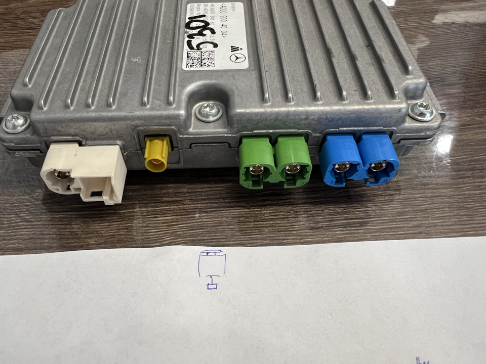 Камеры 360. Провода. — Mercedes-Benz C-Class (W204), 3,5 л, 2011 года ...