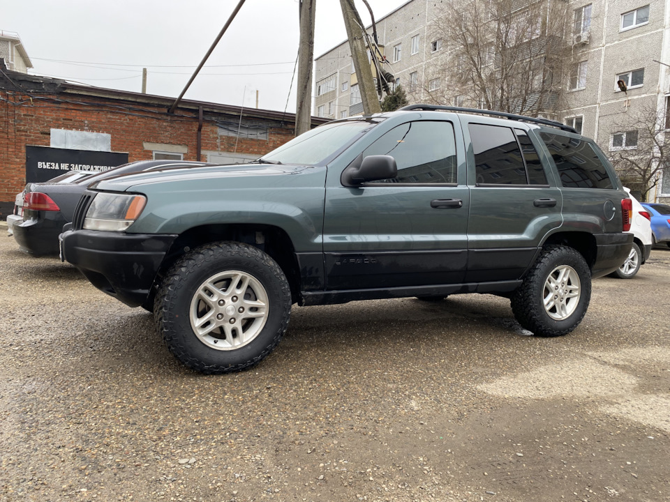 Лифт подвески пружинами Фобос — Jeep Grand Cherokee (WJ), 4 л, 2002 ...