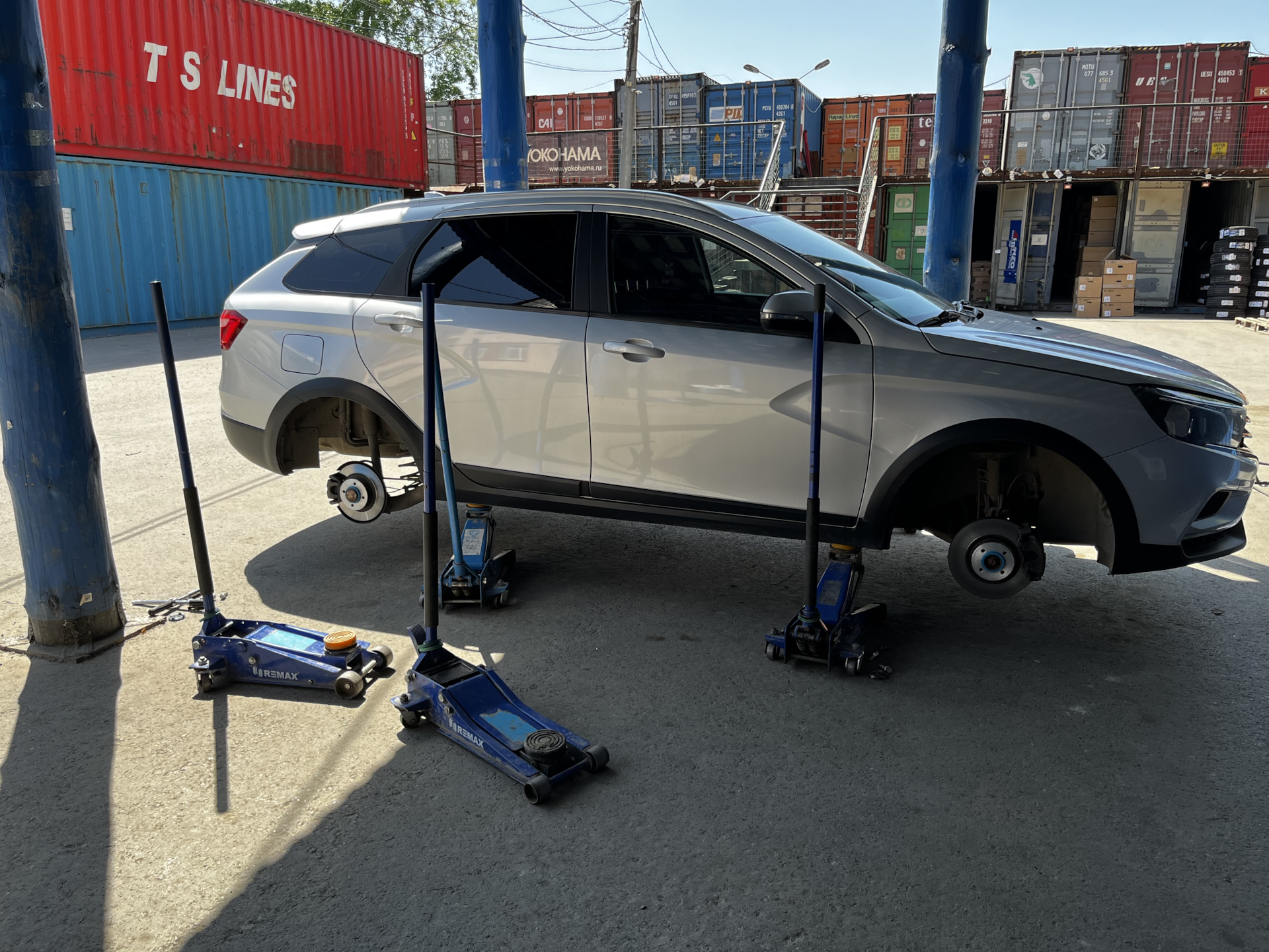 Борьба с вибрацией колес (Побеждено) — Lada Vesta SW Cross, 1,8 л, 2018  года | колёсные диски | DRIVE2