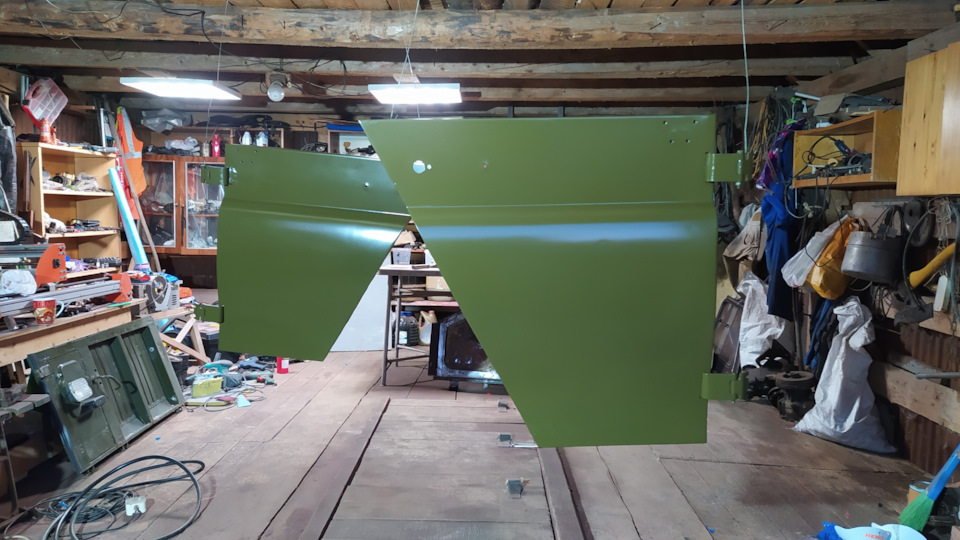 Ремонт кузов зима близко. Ночью 0 градусов уже — УАЗ 31514, 2,4 л, 2003 ...