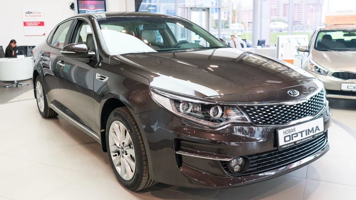 Реклама Kia Optima 2018