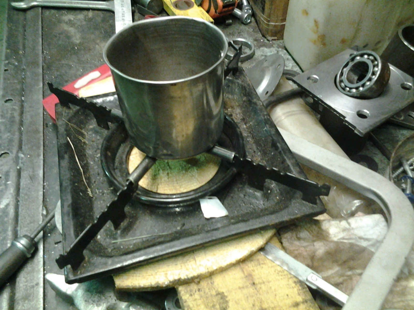 Дожигатель для газовой плитки своими руками