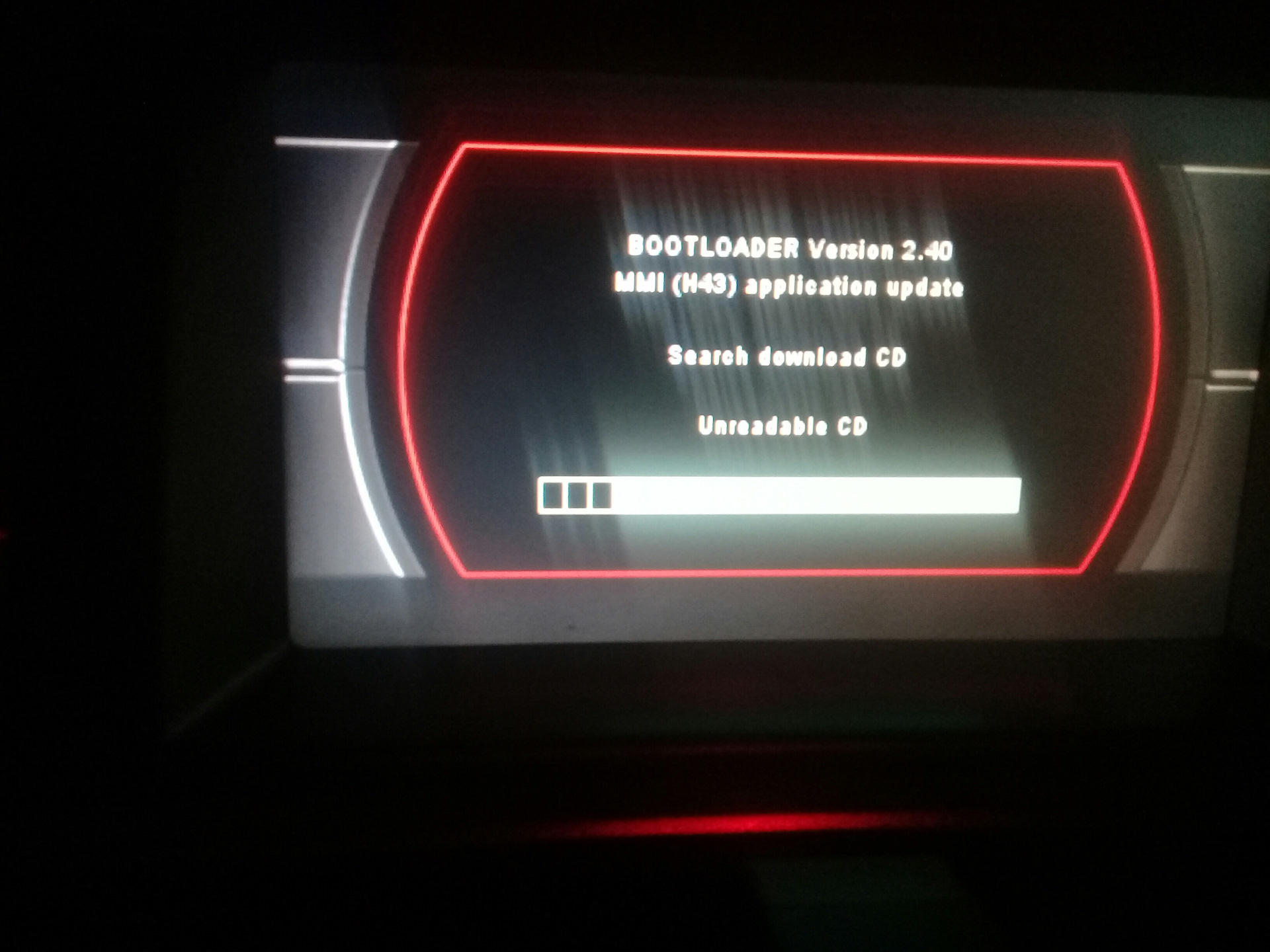 Ошибка bootloader. Bootloader 3.090.000 на БМВ. Bootloader Version 2.34 MMI h43 search download CD. A22s Bootloader. BMW MMI logo.