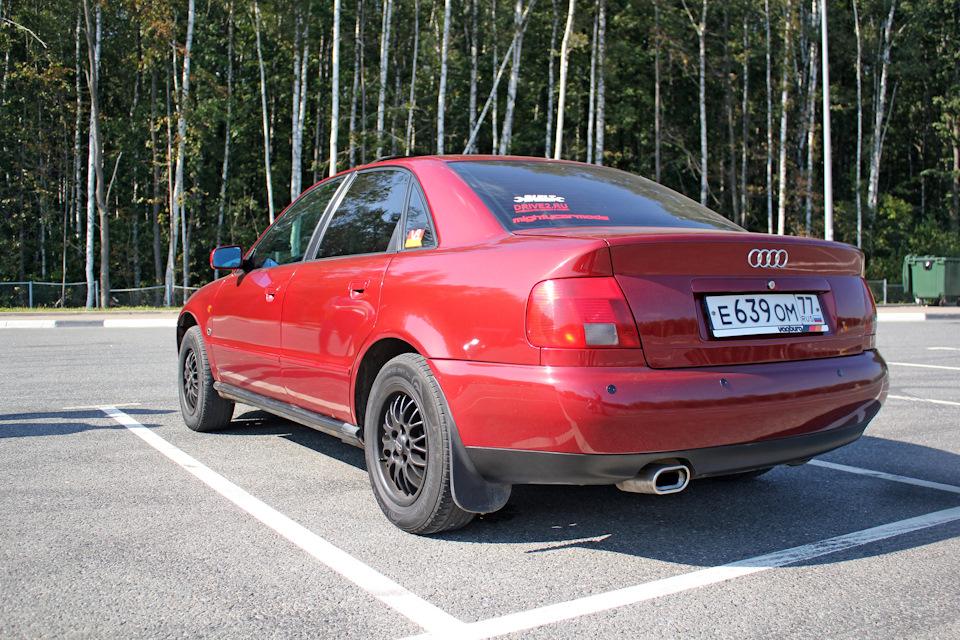 замена задних фонарей audi a4 b5