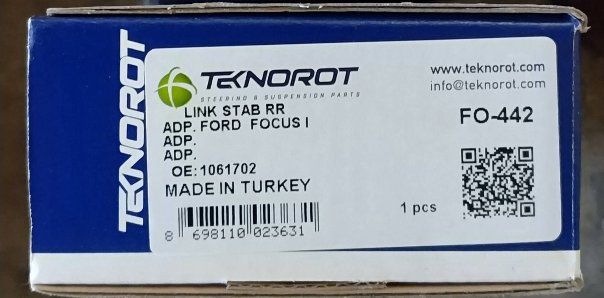 TEKNOROT fo442. Fo442. Стойки стабилизатора Форд фокус 2. 689200r040 чем заменить.