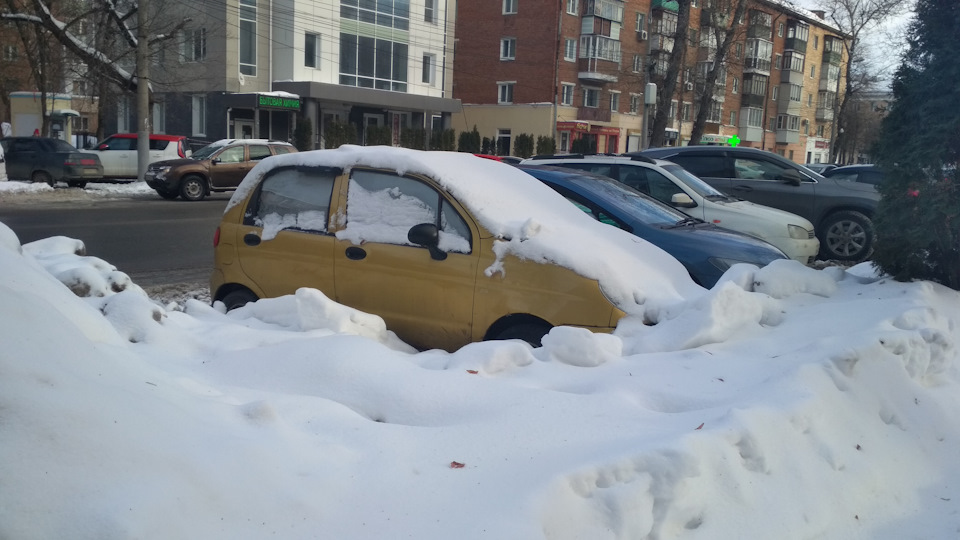 Тула. Подснежник )) — Daewoo Matiz (M100, M150), 0,8 л, 2002 года ...