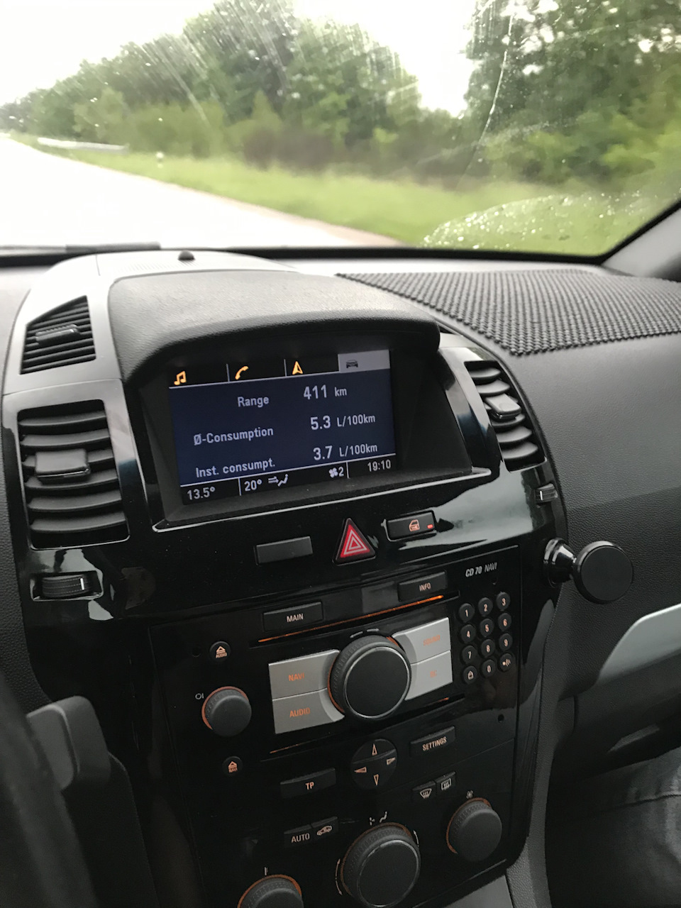 Расход 1,9 — Opel Zafira B, 1,9 л, 2010 года | заправка | DRIVE2