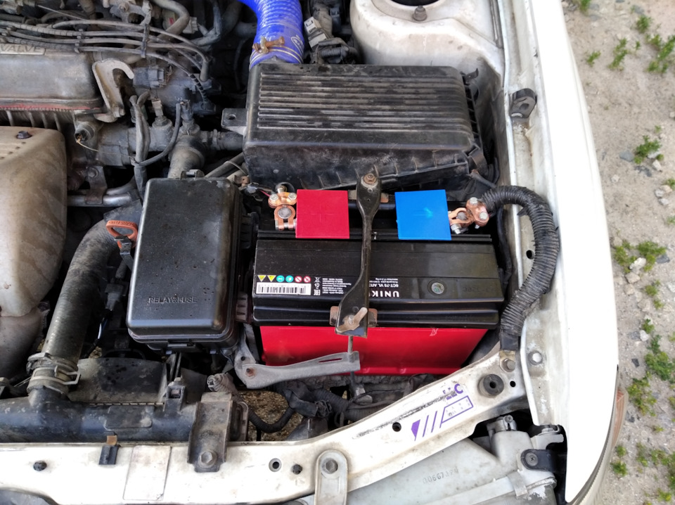 Аккумулятор, привет — Toyota Corona (T190), 2 л, 1993 года | просто так ...