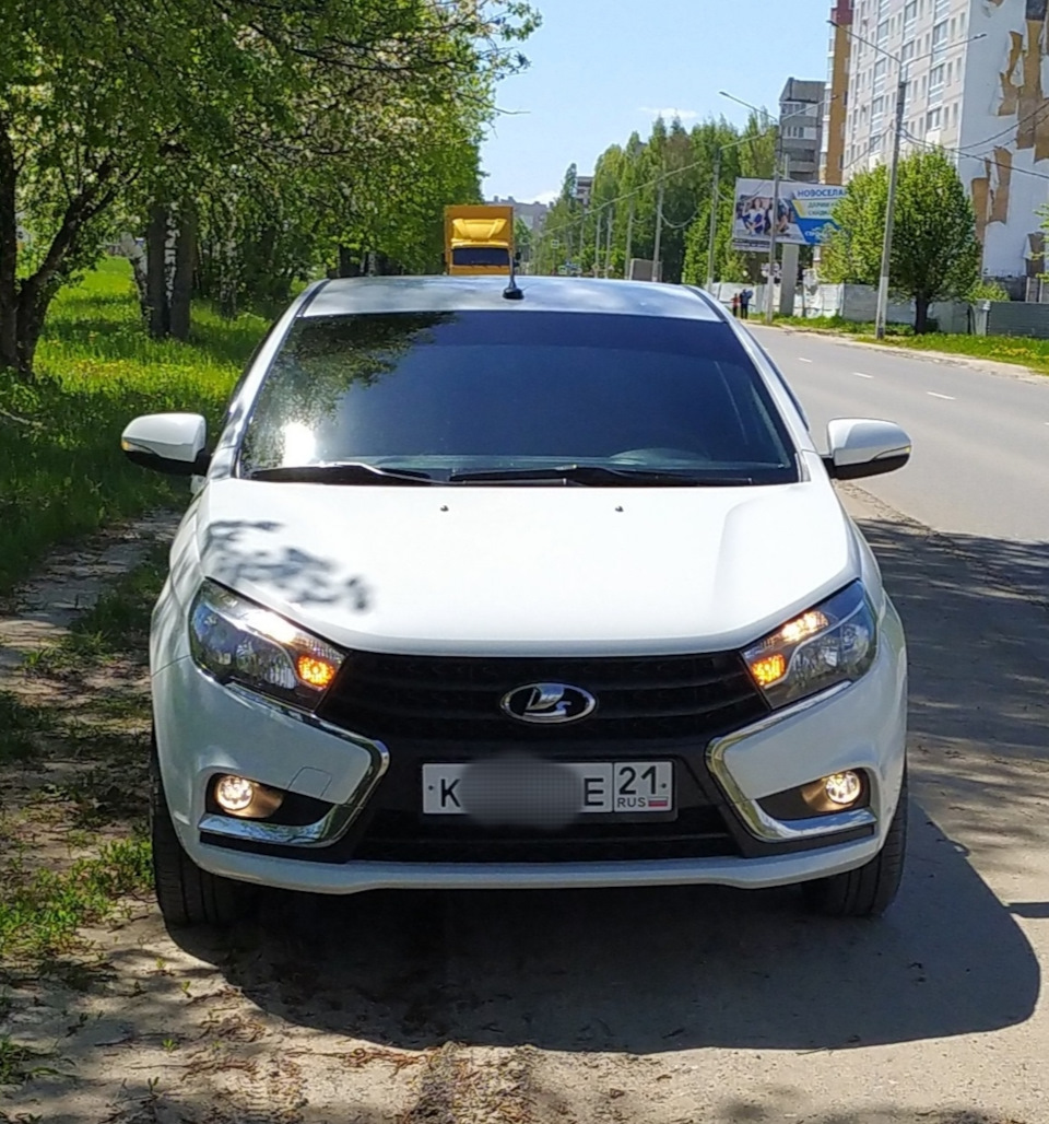 ПТФ Весем — Lada Vesta, 1,6 л, 2017 года | аксессуары | DRIVE2