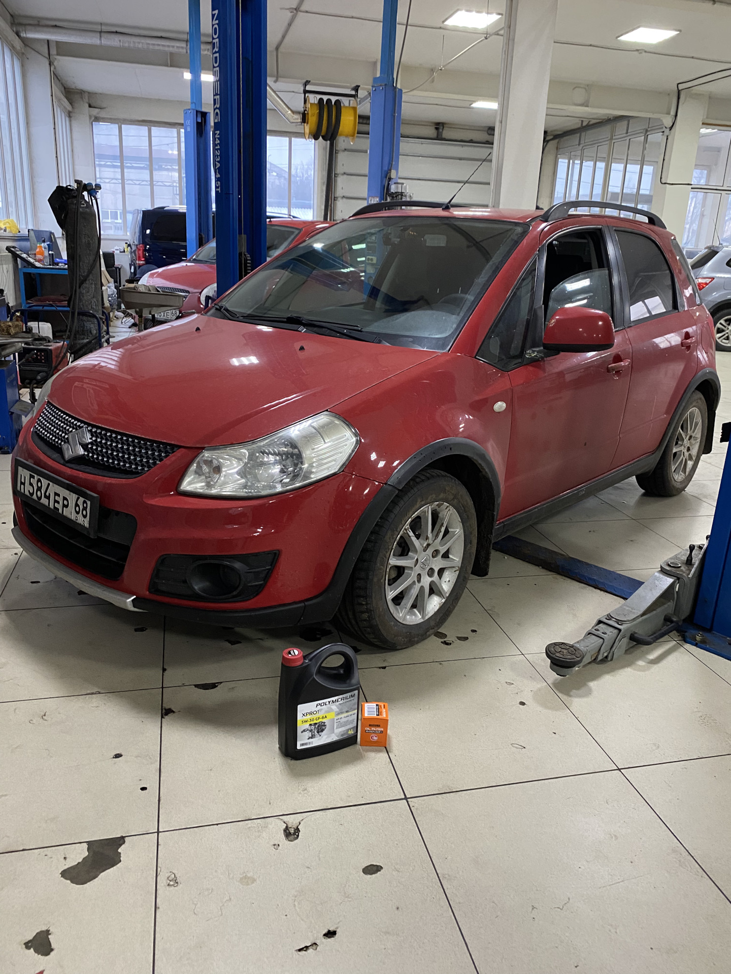 1️⃣2️⃣🍒 Замена масла и резины — Suzuki SX4 (1G), 1,6 л, 2012 года ...