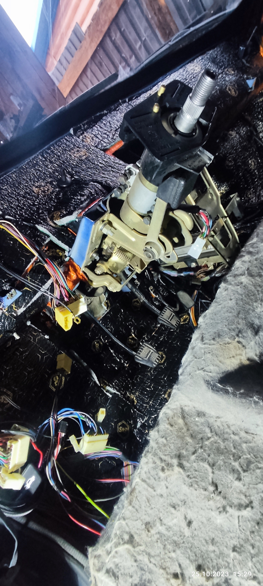 Установка Европанели 2112 и шумоизоляция моторного щита — Lada 21124, 1 ...