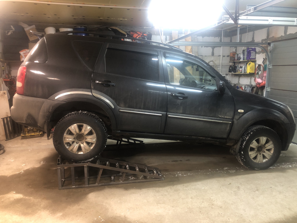 Мини эстакады — SsangYong Rexton (2G), 3,2 л, 2008 года | своими руками ...