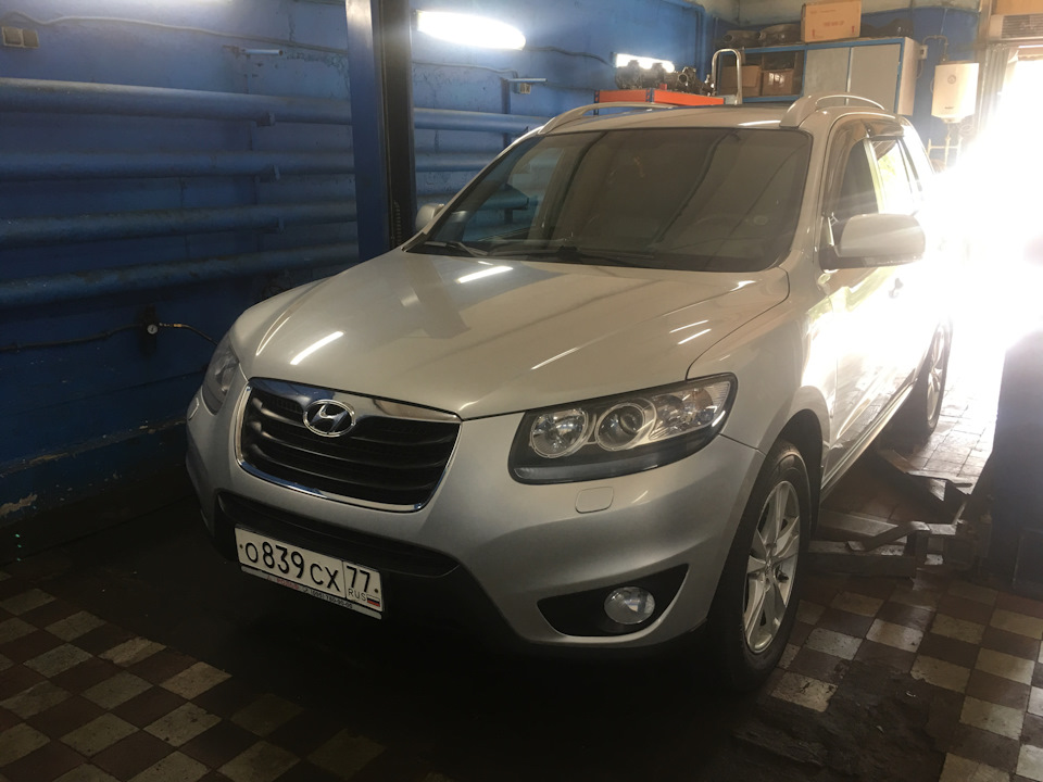 Хендай Санта Фе 2 ремонт муфты включения полного привода. — МАРАВТО на ...