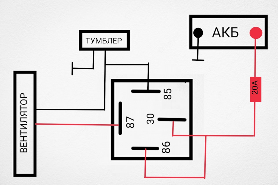 Ba8206ba4 схема включения вентилятора