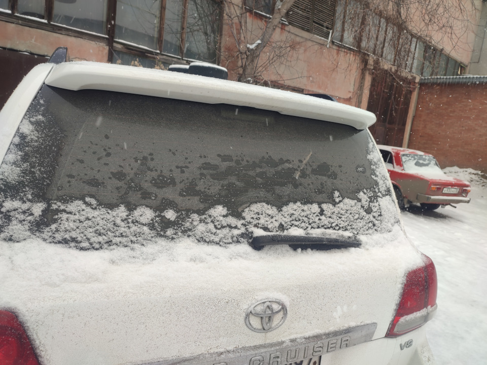 Задний дворник — Toyota Land Cruiser 200, 4,5 л, 2010 года | визит на ...