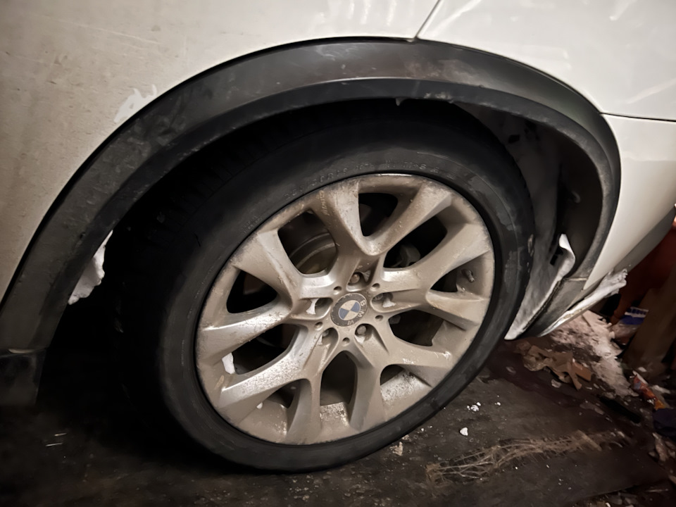 Замена пневмы на пружины всё-таки состоялась🥳 — BMW X5 (E70), 3 л, 2007 ...