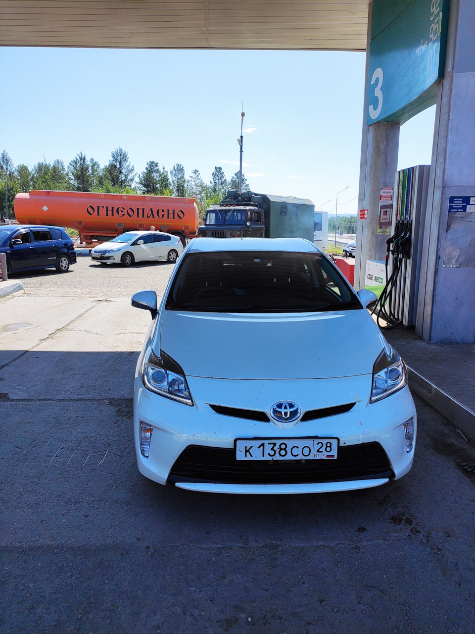 Переезд с Благовещенска в Воронеж — Toyota Prius (30), 1,8 л, 2015 года |  путешествие | DRIVE2