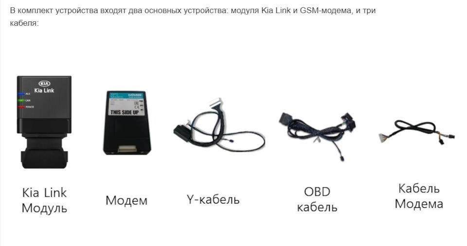 KIA Link — телематическое устройство для автомобилей Kia на KIA Cerato ...