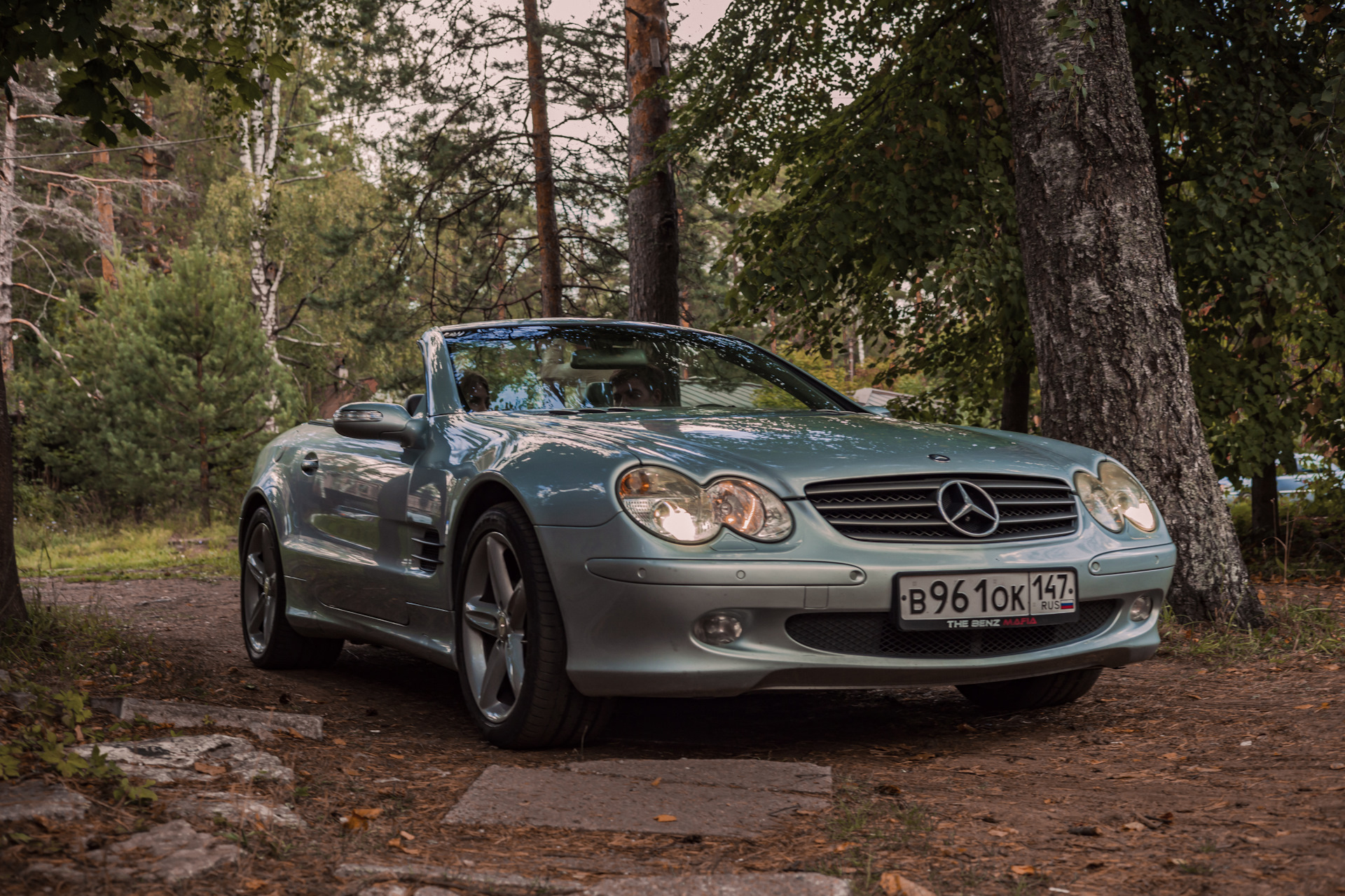 Возвращение в Питер, участие в 5-м Пикнике — Mercedes-Benz SL-Class (R230),  3,7 л, 2004 года | встреча | DRIVE2