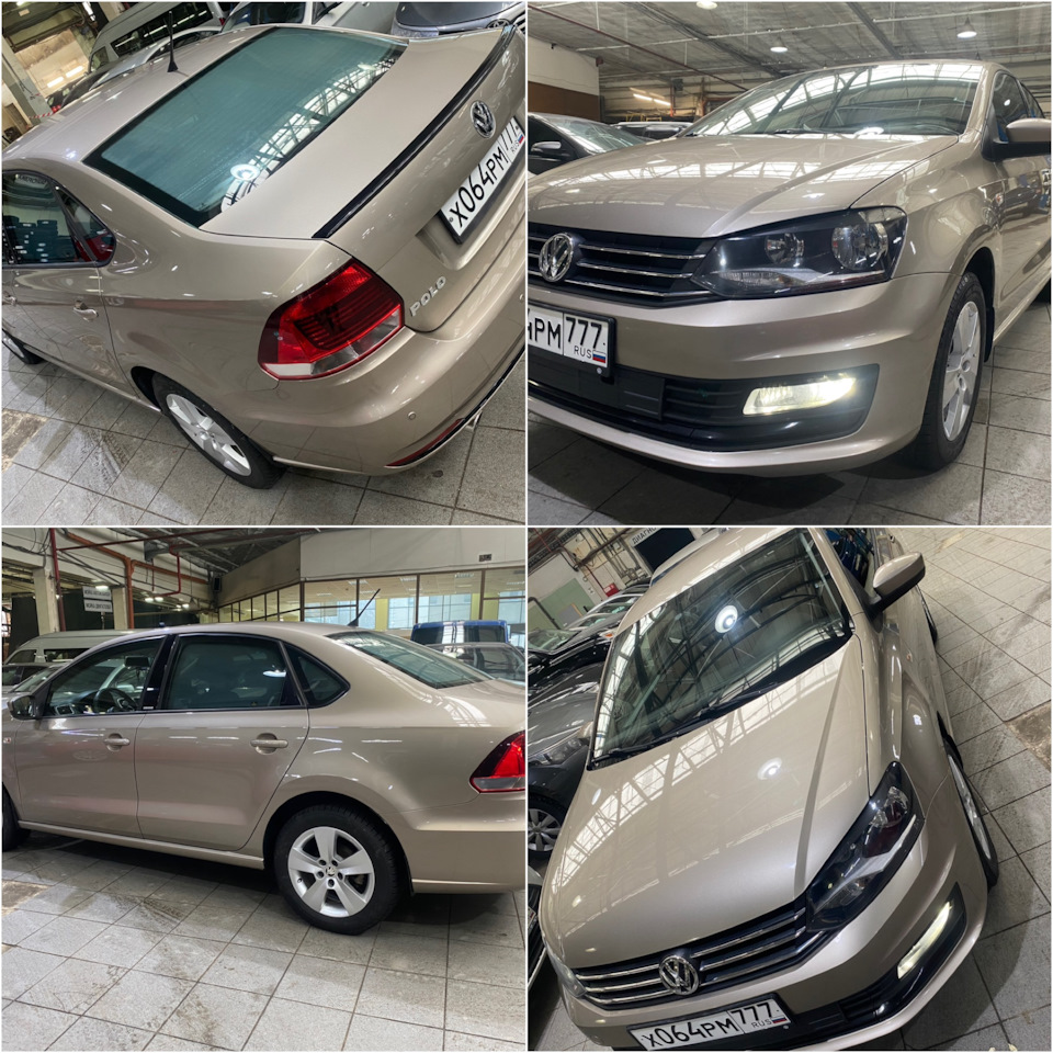 Сервис по замене масла 97333 км. — Volkswagen Polo Sedan, 1,6 л, 2015 года  | плановое ТО | DRIVE2