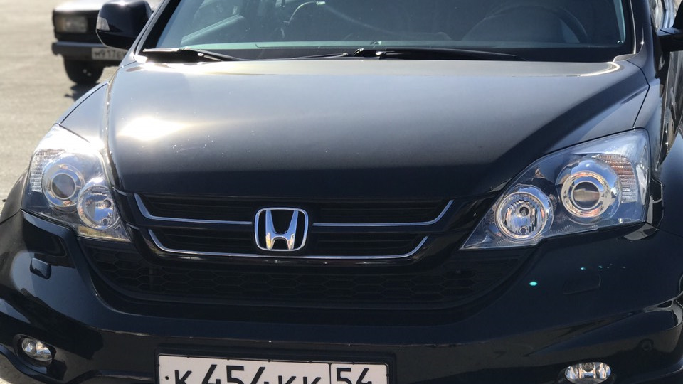 Тормоза передние (замена) — Honda CR-V (RE), 2,4 л, 2011 года ...