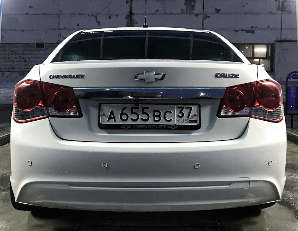 Значки Шевроле Круз в белый цвет плёнкой 😎 — Chevrolet Cruze (1G), 1,8 ...