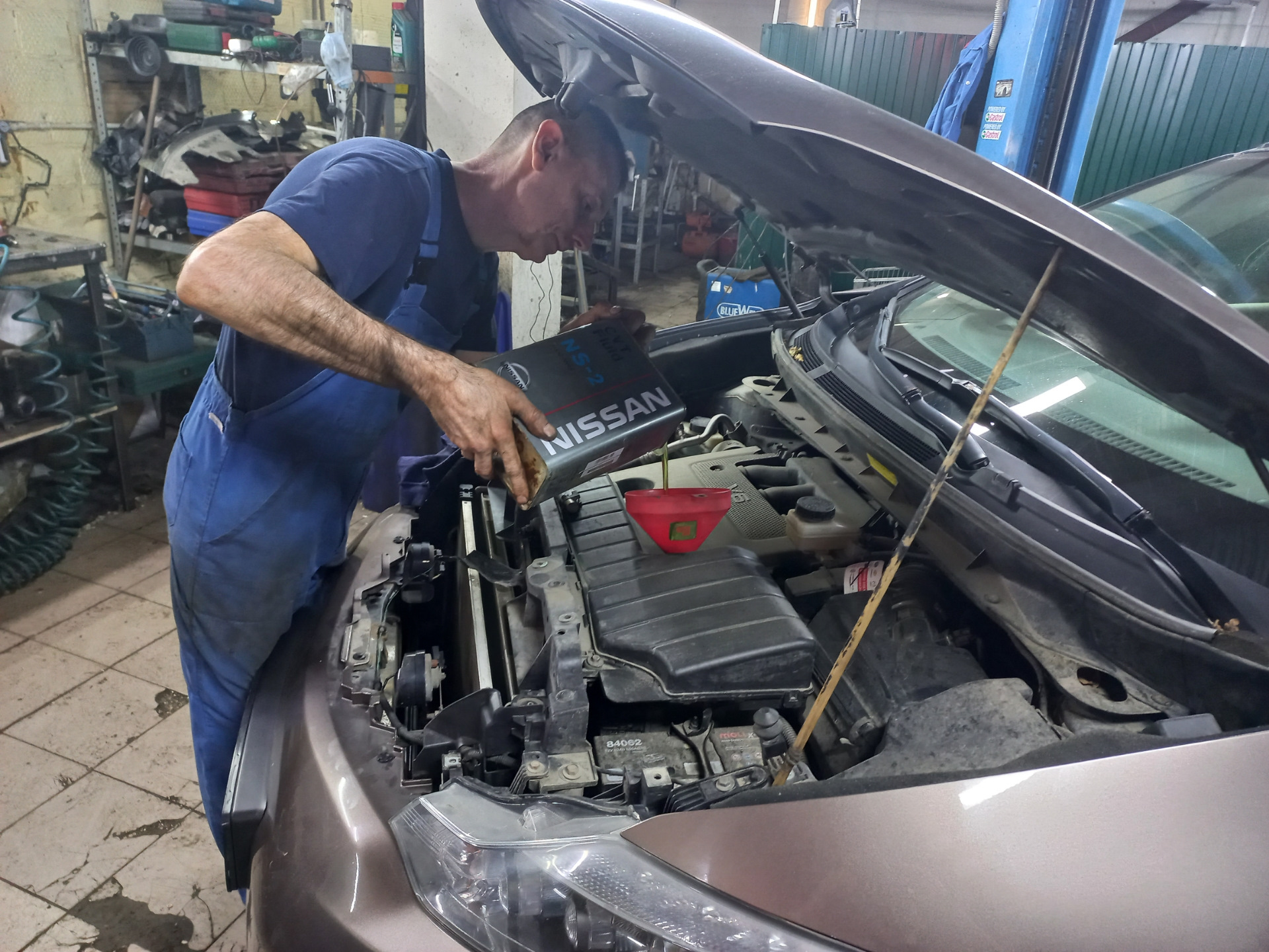 Замена масла в вариаторе ниссан мурано — Nissan Murano II, 3,5 л, 2012 ...