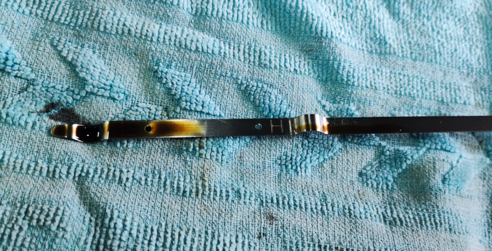 Такой уровень был на старом масле — Nissan X-Trail II (t31)