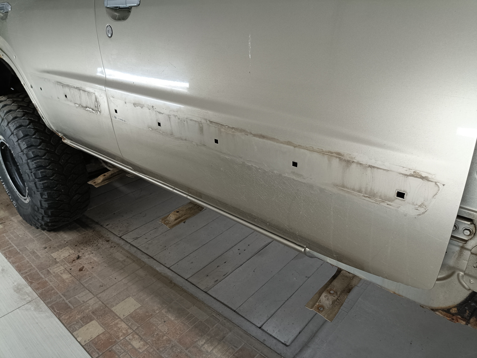 24# Ремонт восстановления кузова, состояние 20 летнего Ниссана — Nissan ...