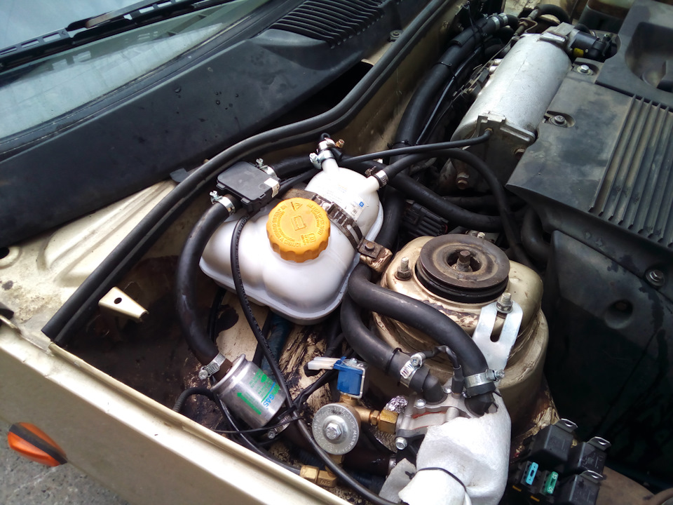 Расширительный бачок от ланоса — ЗАЗ 1103, 1,3 л, 2003 года | тюнинг ...