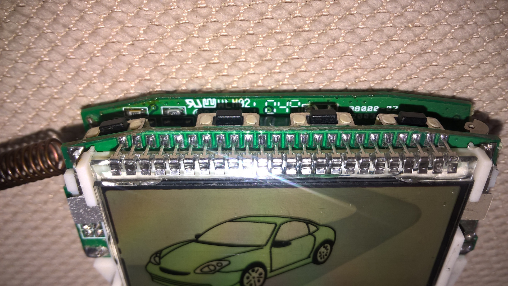 Замена ЖК-дисплея на брелке сигнализации Scher-Khan Magicar 5 — Hyundai ...