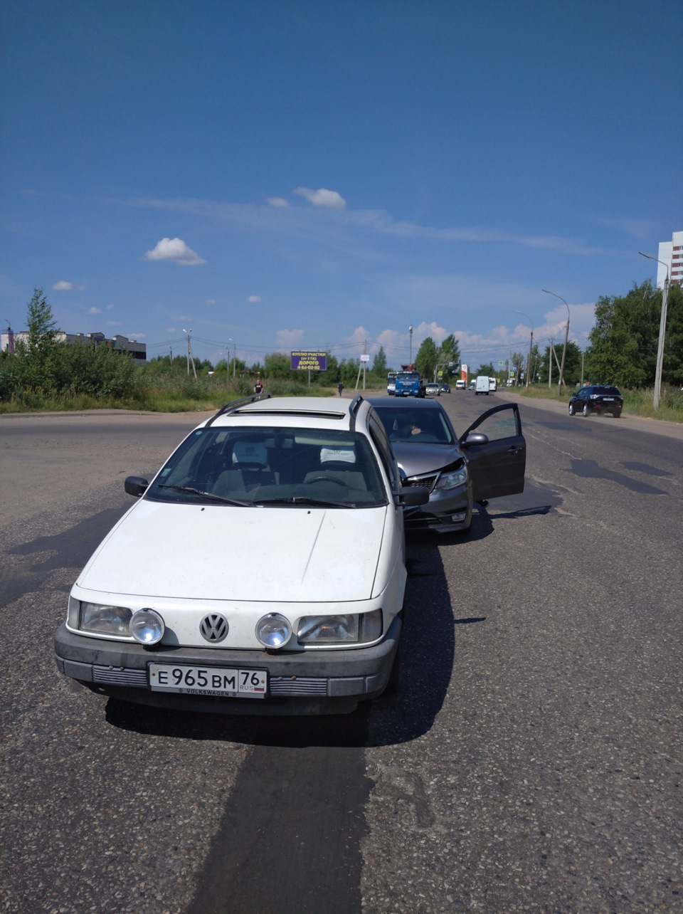 Убил лихого Корейца — Volkswagen Passat Variant (B3), 2 л, 1991 года | ДТП  | DRIVE2