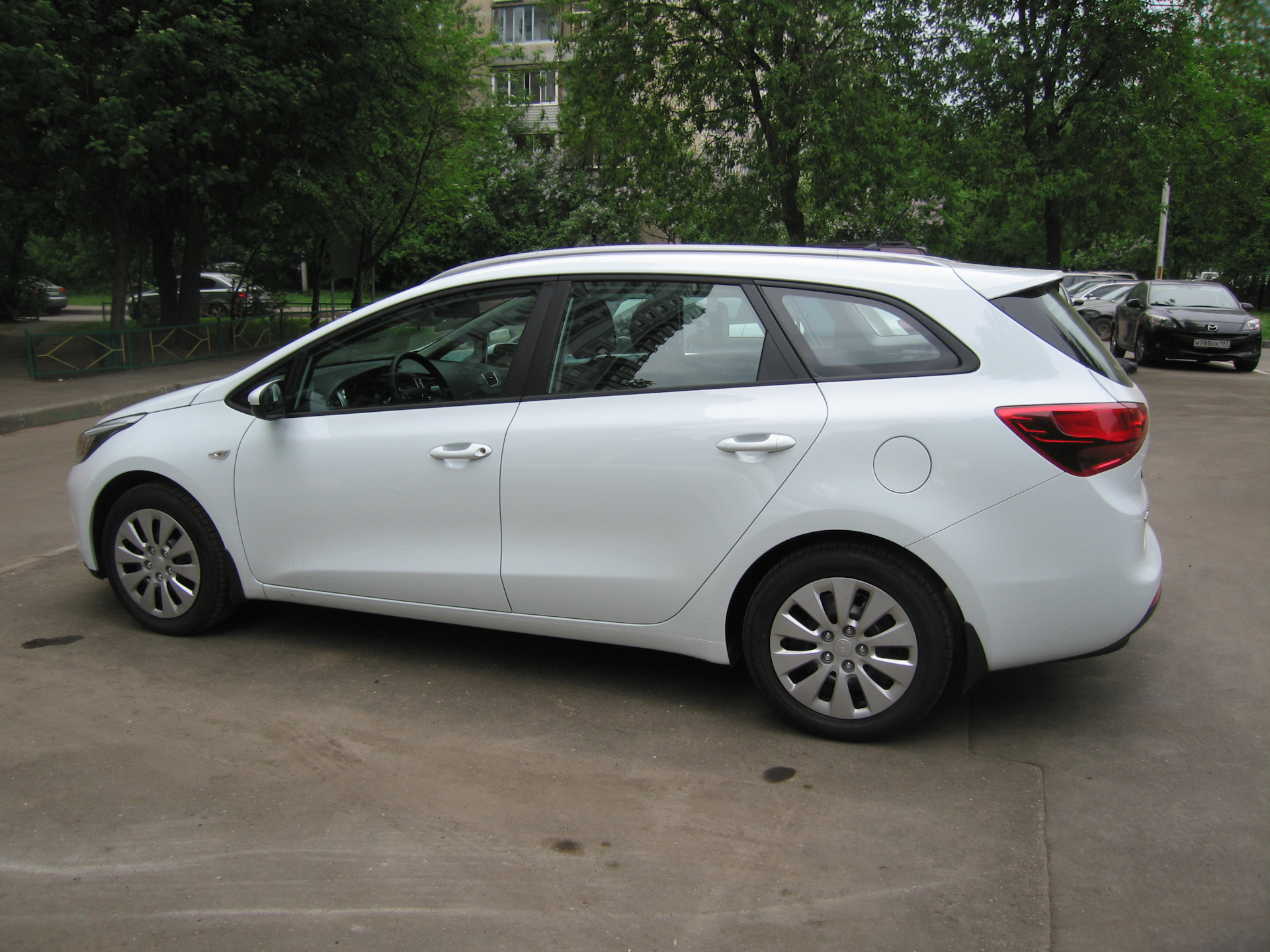 Kia Ceed SW путешествие Норвегия