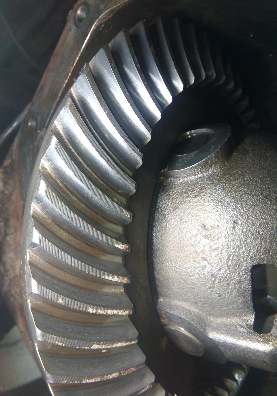 ревизия редуктора моста. — Iveco Daily (2G), 2,8 л, 1998 года | своими ...