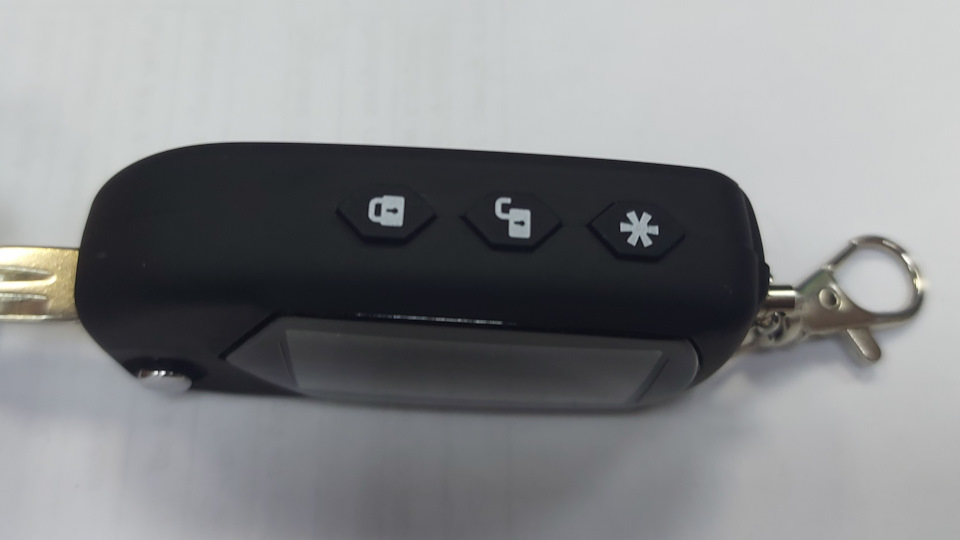 Выкидной ключ + брелок сигнализации Starline — Lada Калина седан, 1,4 л ...