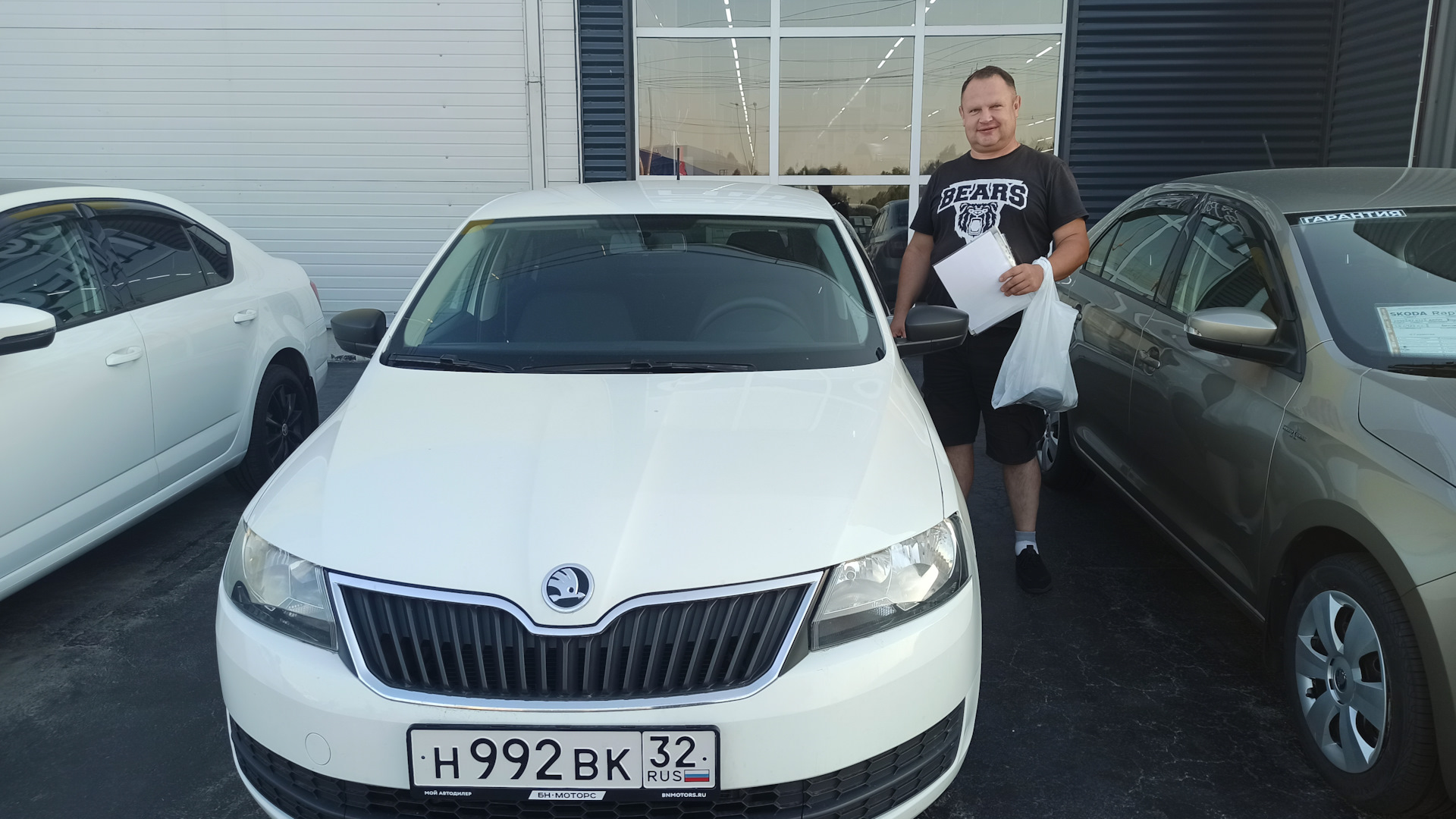 Skoda Rapid (1G) 1.2 бензиновый 2014 | Белка на DRIVE2