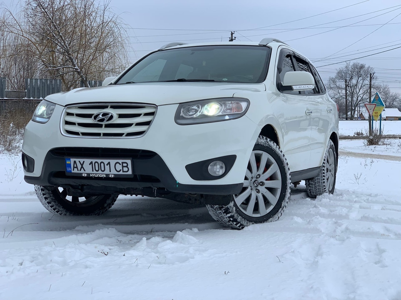 2 WD -зимой на паркетнике? Впечатления! — Hyundai Santa Fe (2G), 2,4 л,  2011 года | тест-драйв | DRIVE2