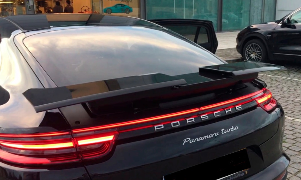 Активный Спойлер PORSCHE PANAMERA G2 — Сообщество «VAG Club» на DRIVE2