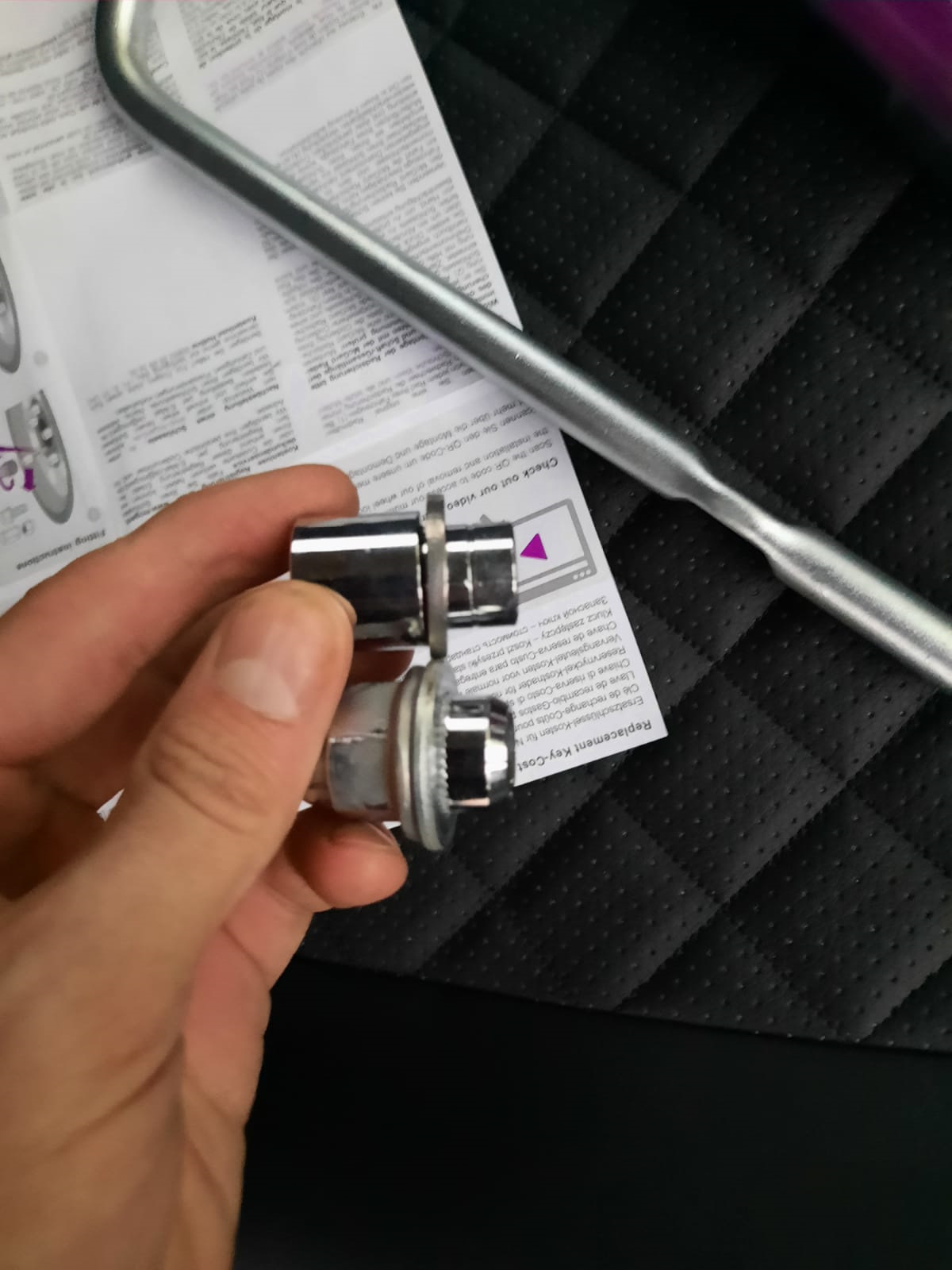 Секретки McGard подъехали — Mitsubishi Outlander (3G), 2 л, 2021 года ...