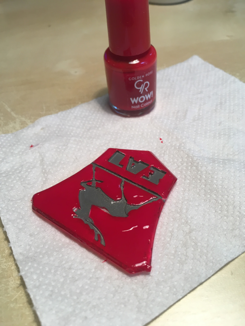 Восстановление значка на решетке радиатора — ГАЗ 31105, 2,4 л, 2008 ...