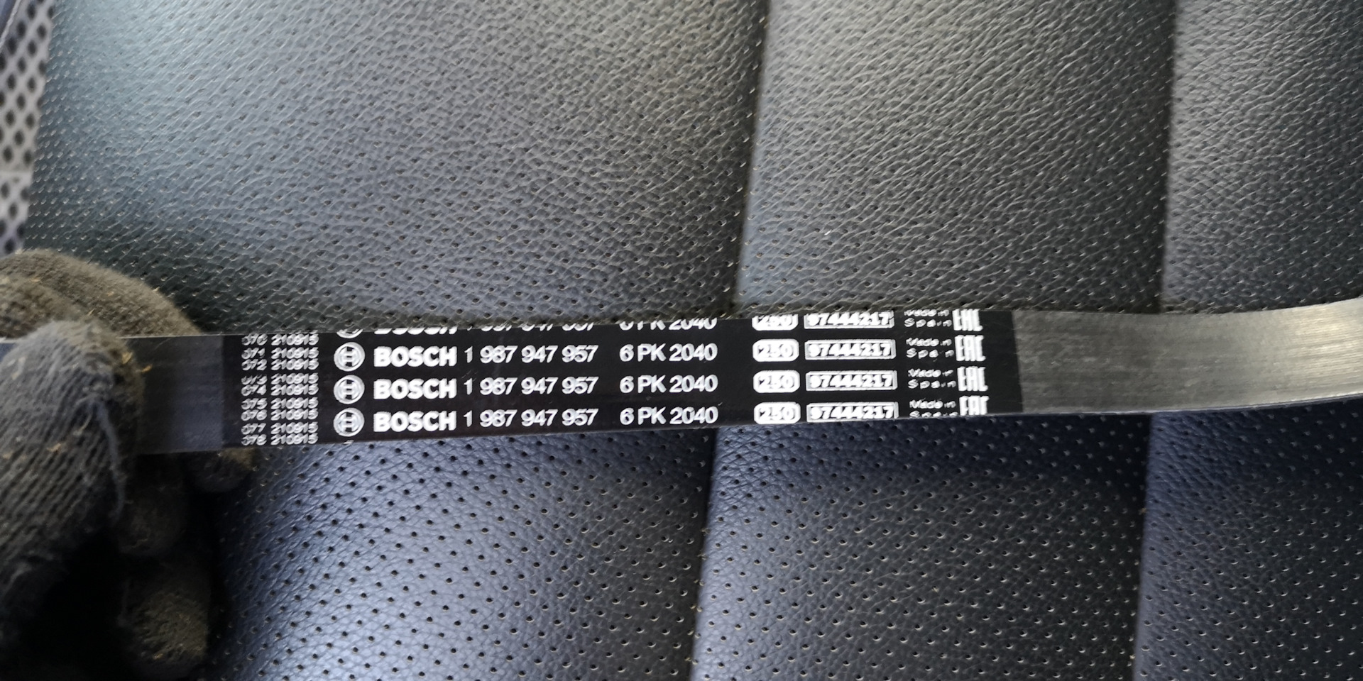 Убрал шкив вискомуфты, новый ремень Bosch 6PK2040 — УАЗ Patriot, 2,7 л ...