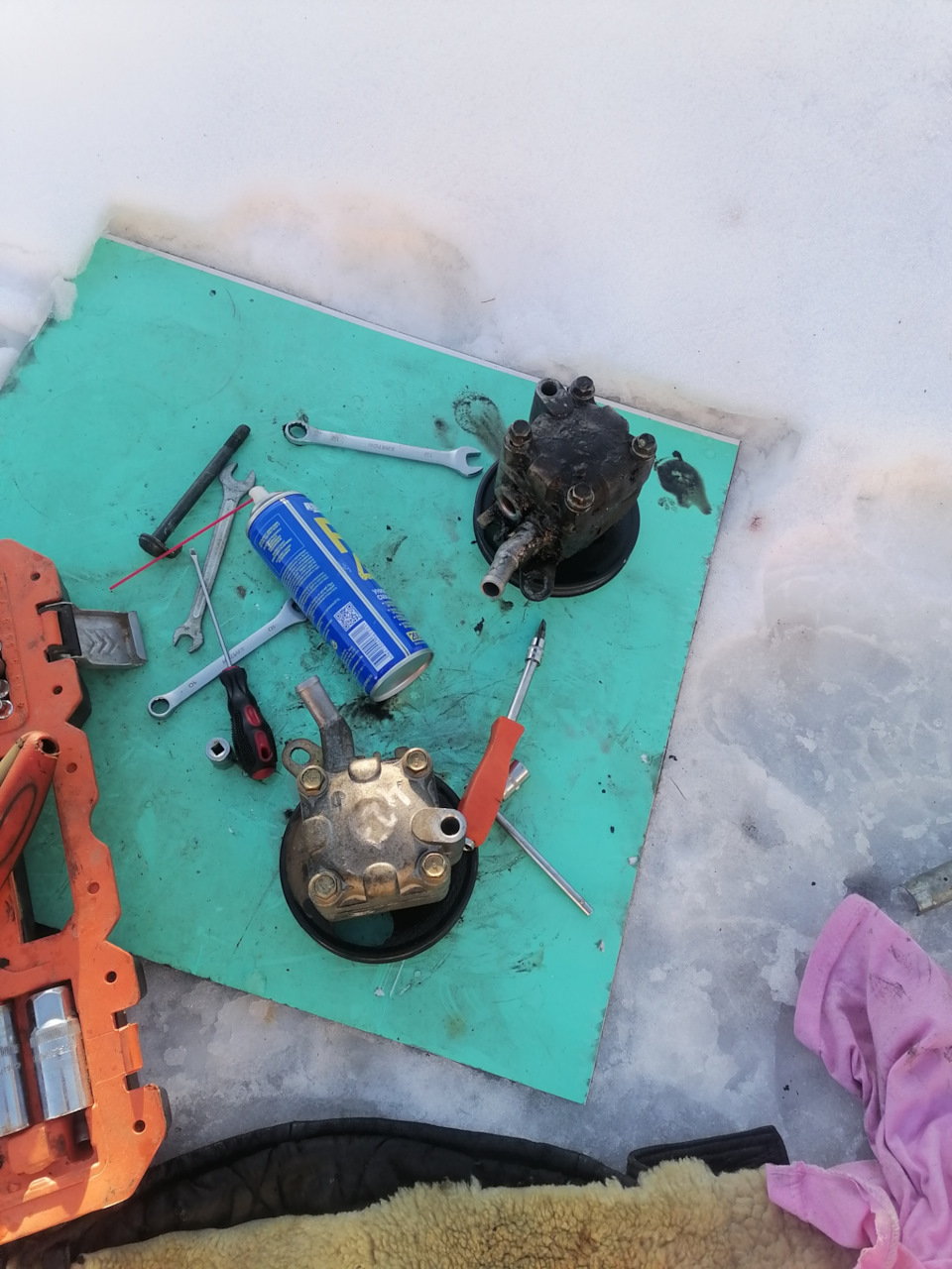 Замена насоса ГУР — Nissan Expert (W11), 1,8 л, 2000 года | запчасти ...