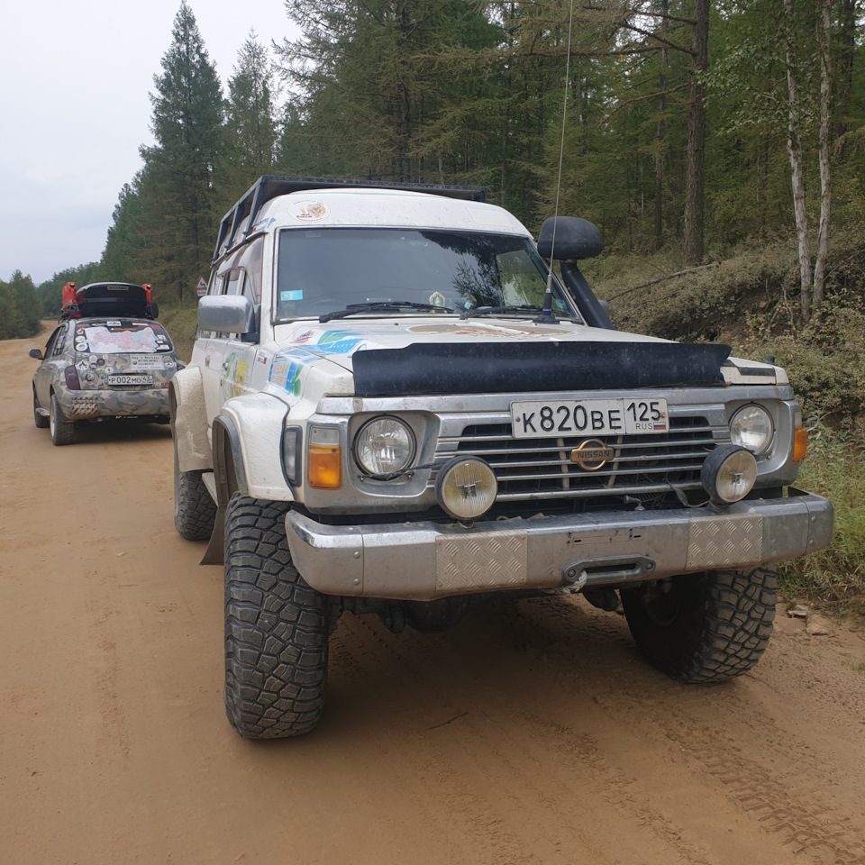 Самара-Магадан (день 21. Трасса Лена место встреч. 19 августа) — Nissan  March (K12), 1,2 л, 2003 года | путешествие | DRIVE2