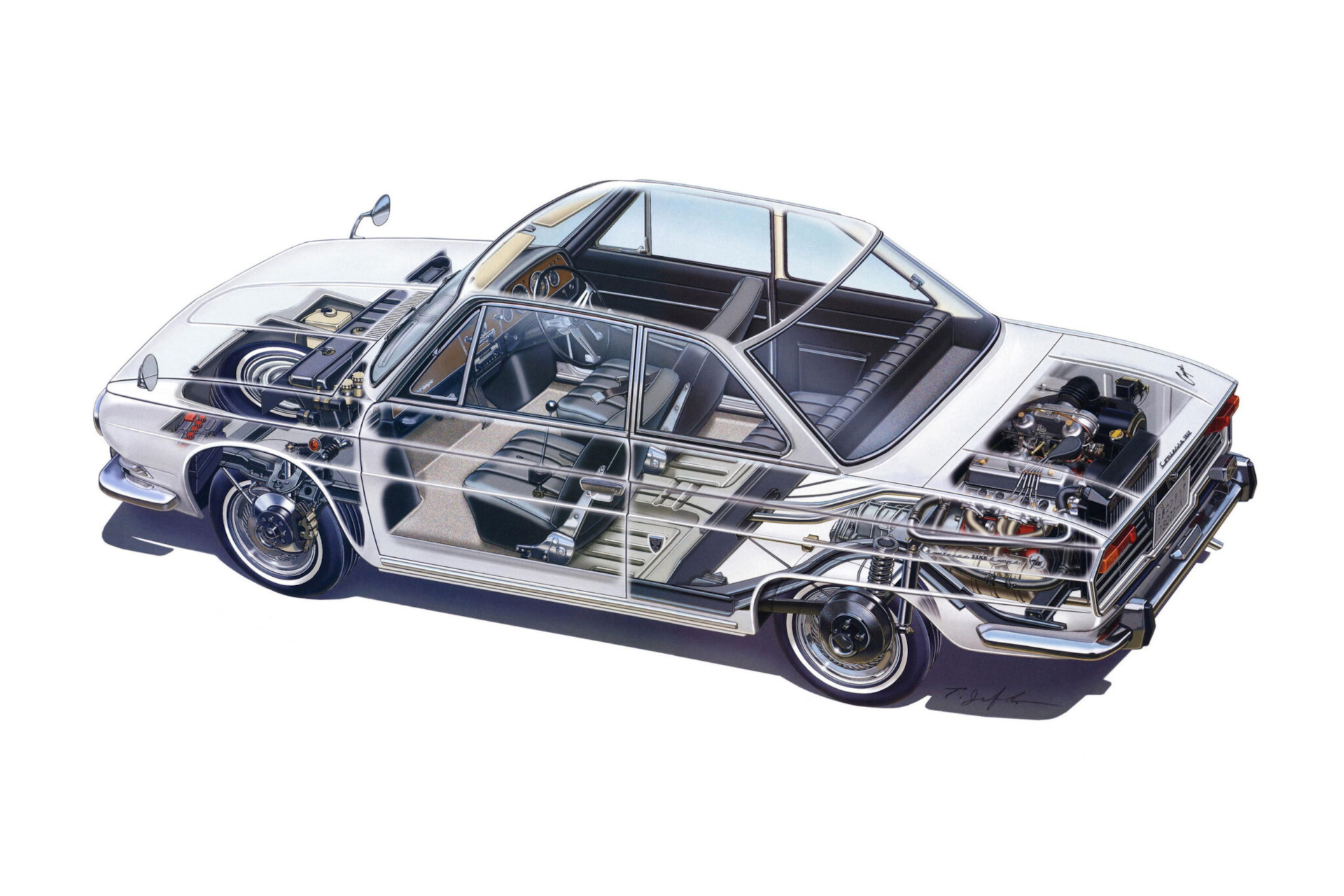 Cutaway Opel