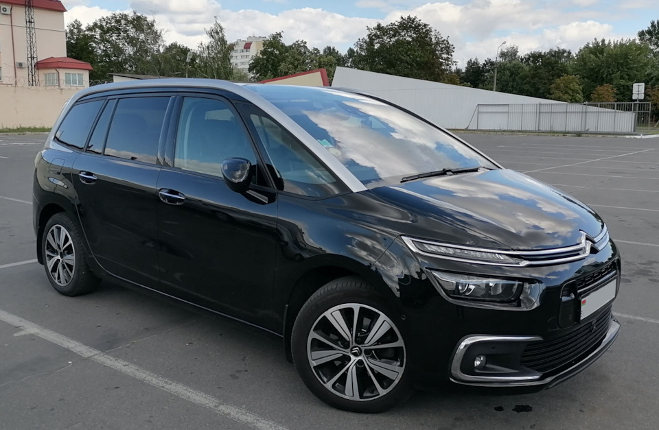 Оклейка машины пленкой — Citroen Grand C4 Picasso (2G), 2 л, 2016 года ...
