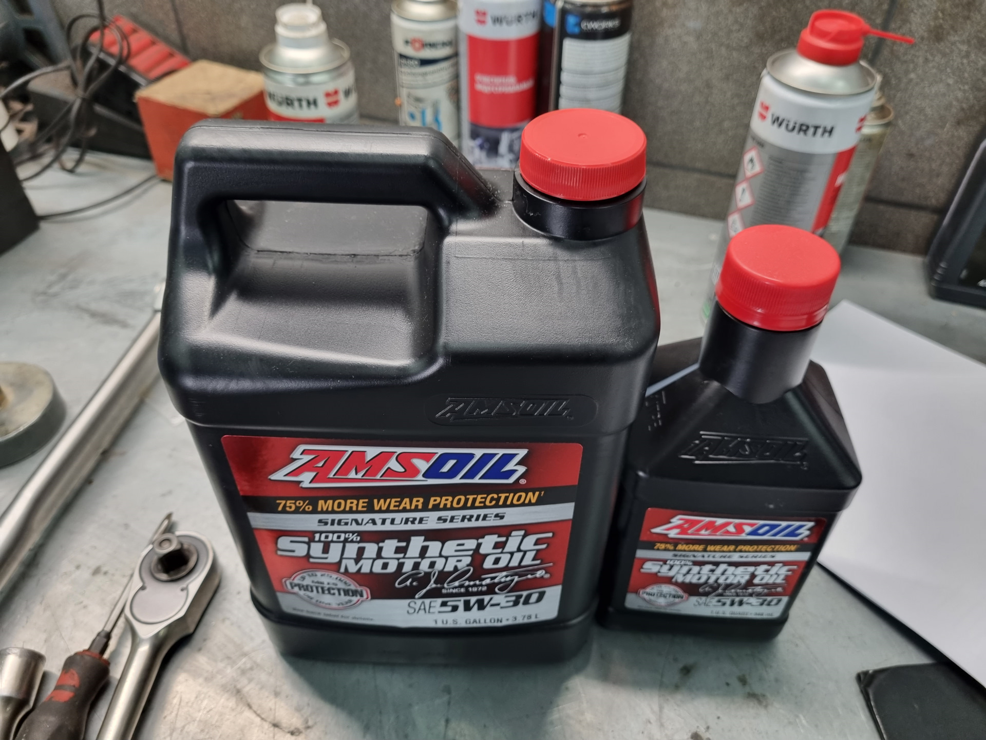 Масло ора. AMSOIL SS 5w30.